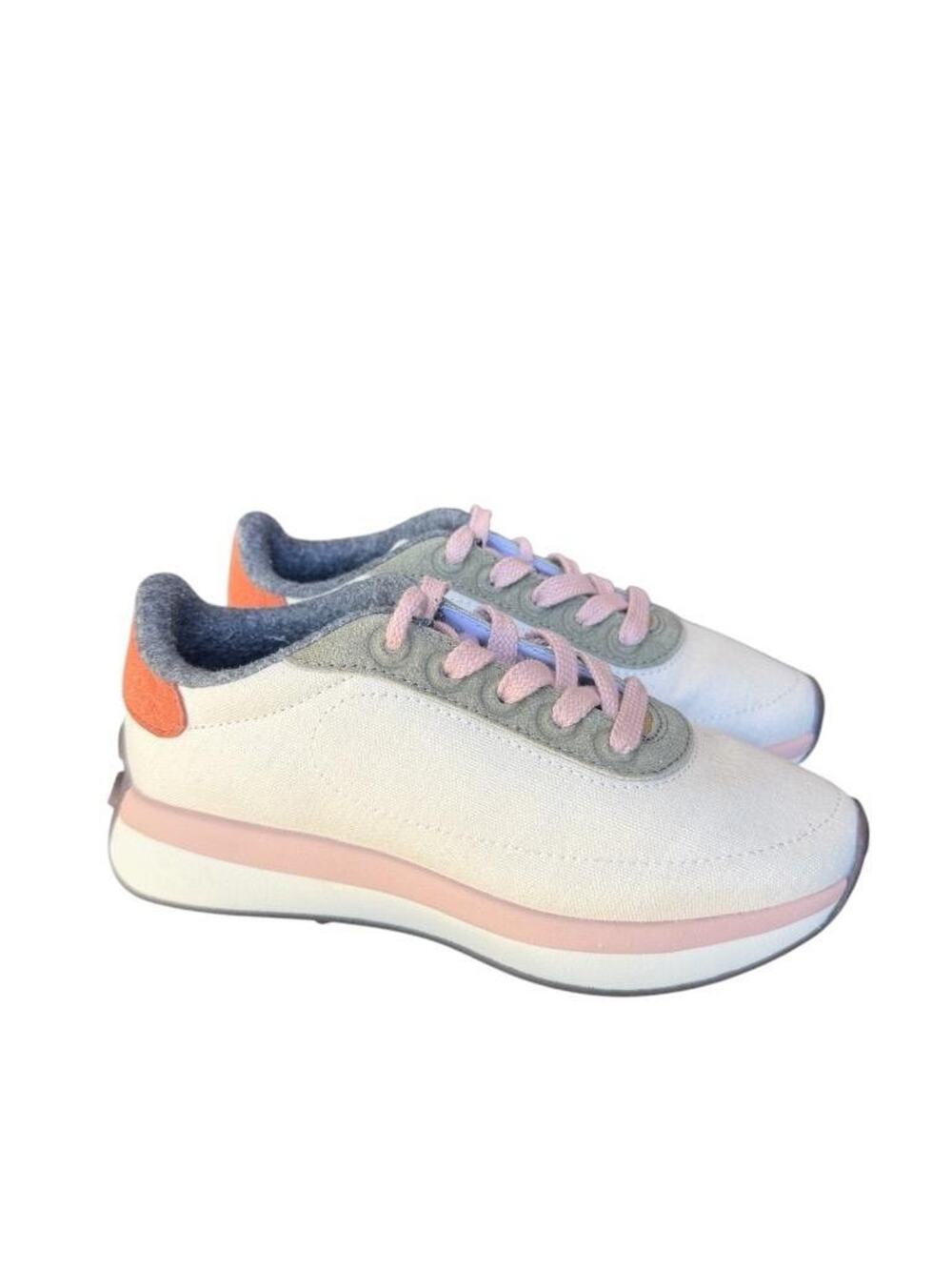 Allbirds Varsity Canvas Lace Up Canvas Sneaker Women size 5.5